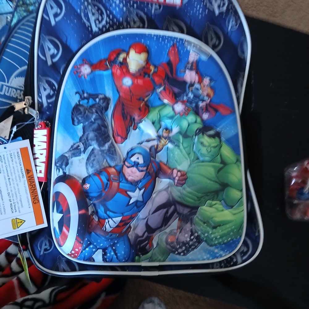 Marvel Superheroes Blue Backpack